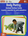 Roylco Body Poetry: Animal Action Cards - Set of 16