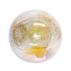 Coconut Outdoor Jumbo Large 27" Inflatable Glitter Beach Ball