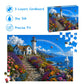 Ocean Lighthouse Puzzles for Adults 500 Pieces, Letter on The Back