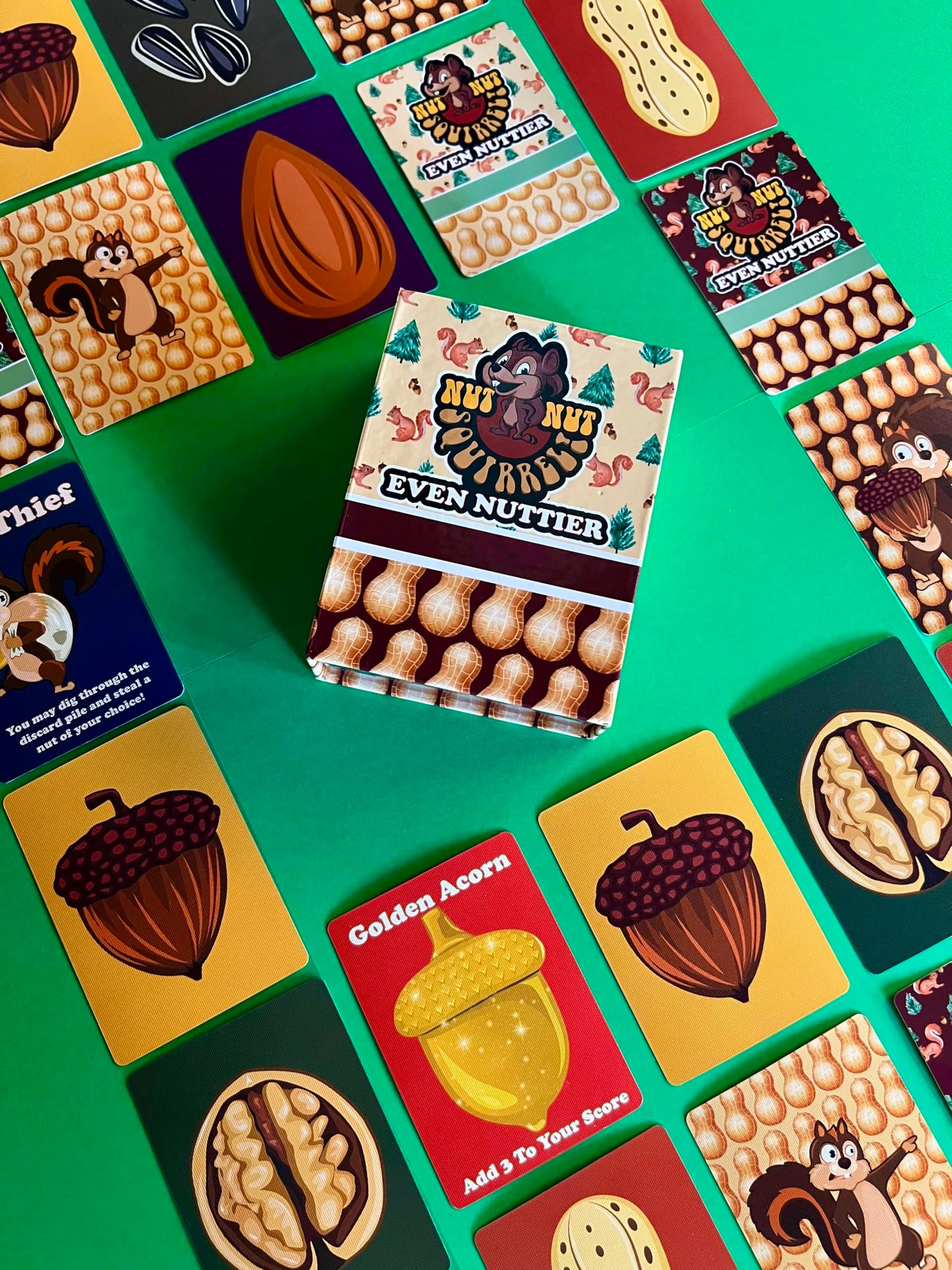 nut nut Squirrel! Even Nuttier - Try to Tame Those Silly Squirrels in This Nuttier Version of Nut Nut Squirrel! an exciting, Strategic Card Game That