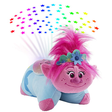 Pillow Pets DreamWorks Poppy Sleeptime Lite 11" - Trolls World Tour Stuffed Animal Plush Nightlight
