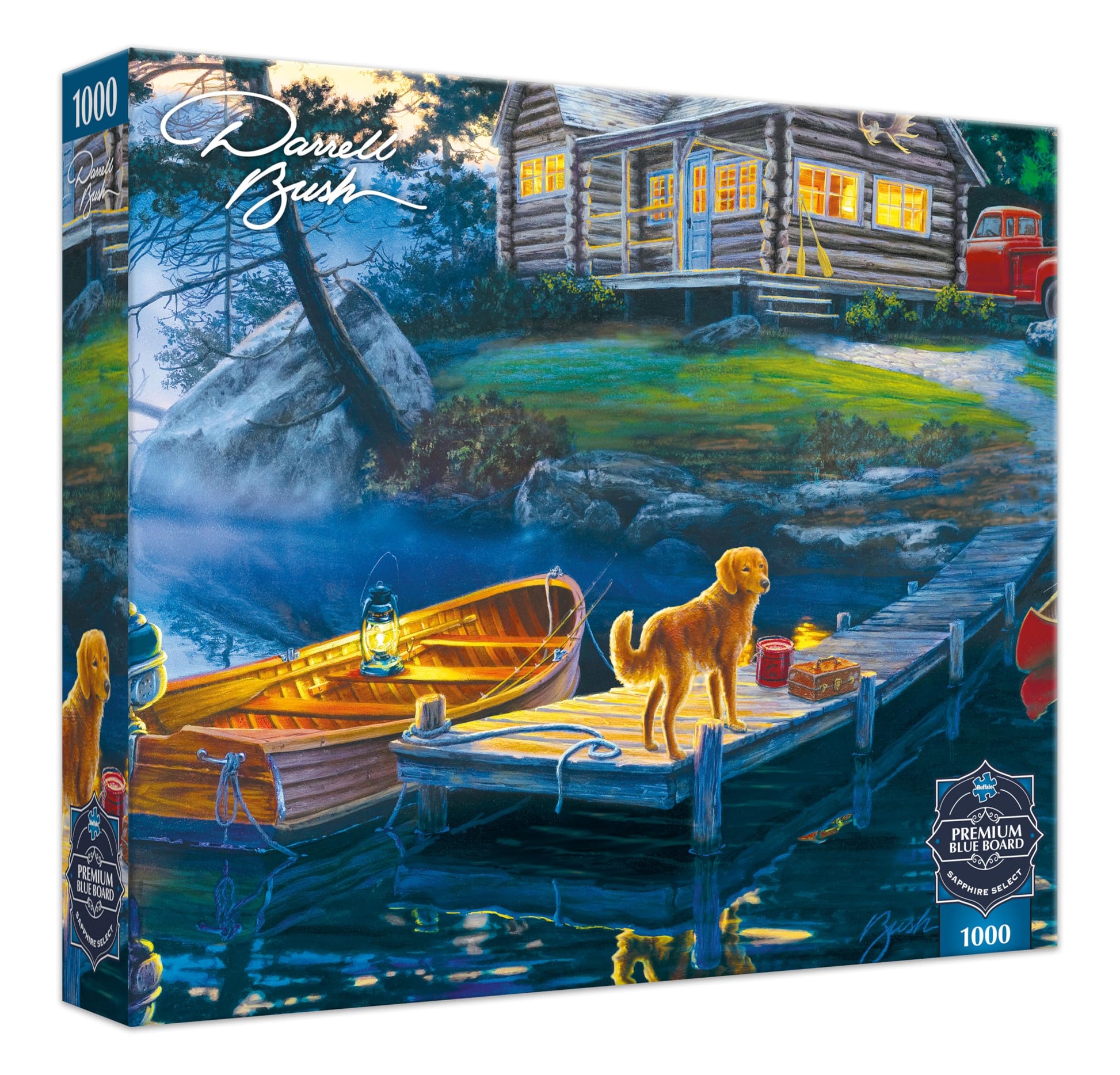 Buffalo Games - Silent Shores - 1000 Piece Jigsaw Puzzle for Adults