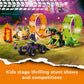 LEGO City Stuntz Double Loop Stunt Arena 60339, Monster Truck Playset with 2 Toy Motorcycles, Ramp, Wall of Flames, Ring of Fire, Snapping Snake Loop