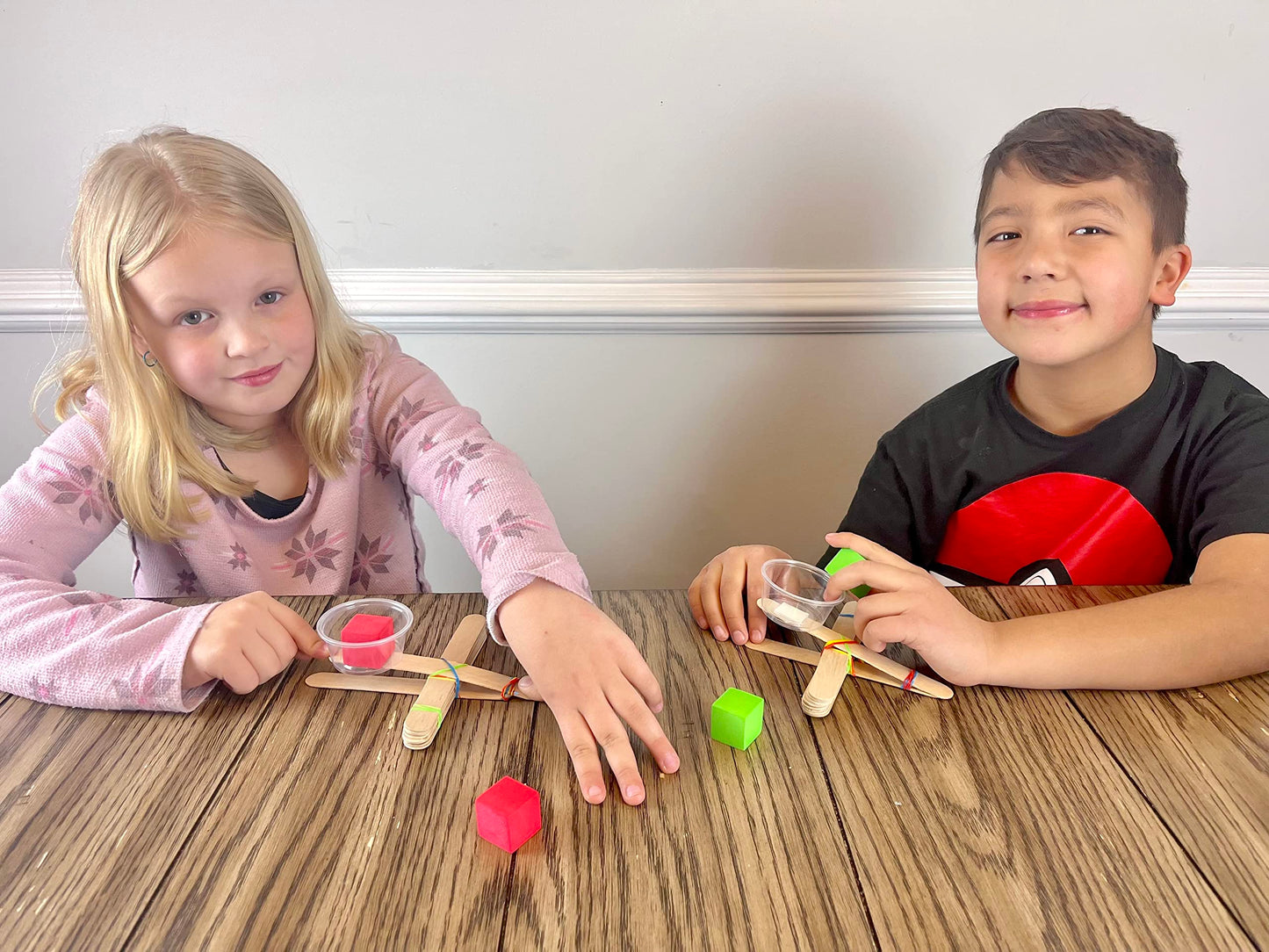 Catapult Kit for Kids, 30-Pack - 30 Mini Catapults for Classrooms, Ages 8+