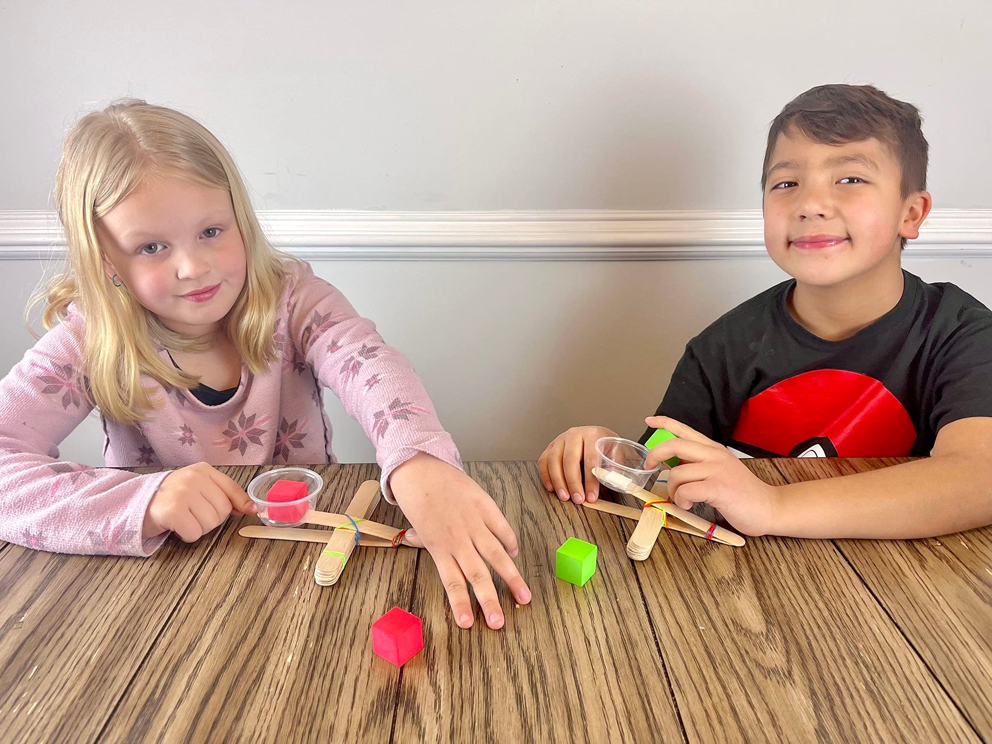 Catapult Kit for Kids, 30-Pack - 30 Mini Catapults for Classrooms, Ages 8+