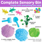Creativity for Kids Sensory Bin: Axolotl | Hands-On Activity with Wiggly Foam, Figures & Tools | Encourages Fine Motor Skills, Creativity & Calm (Ages