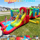 29ft Huge Inflatable Obstacle Course Modular Bounce House Water Slide Park