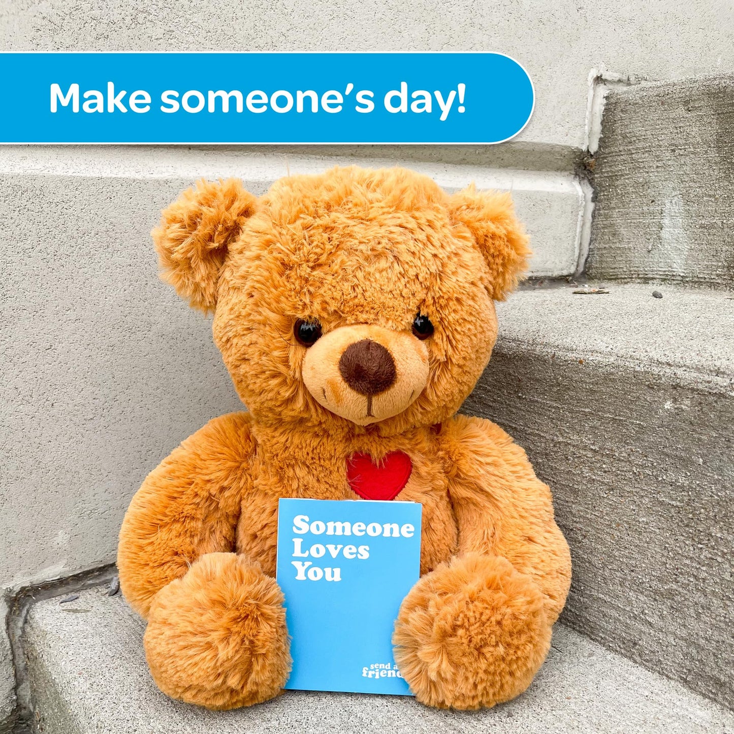 SendAFriend Toby the Teddy Bear Care Package