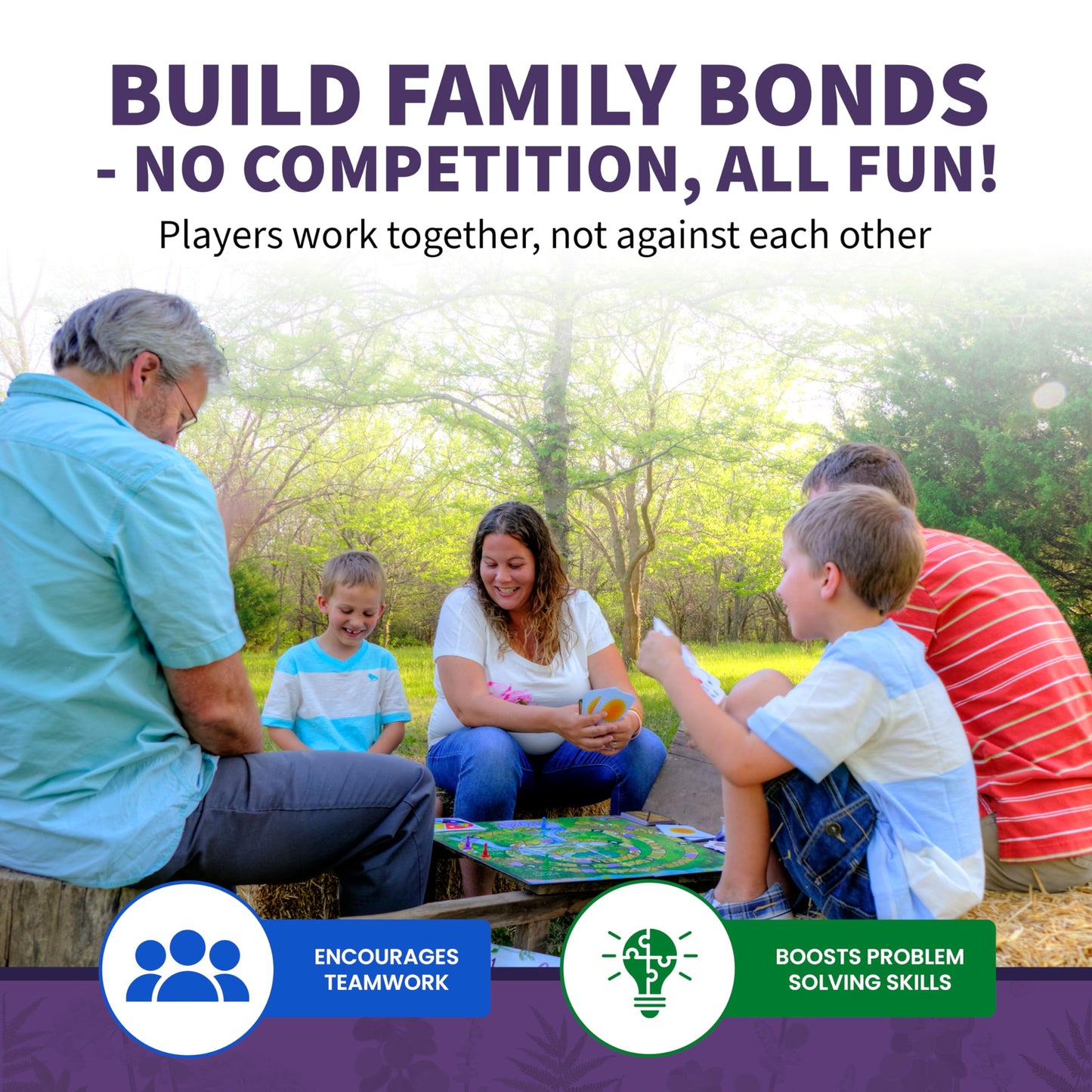 Wildcraft! Board Game - Cooperative Educational Board Game for Kids 4-6 & Families - Nature & Herb Learning Game - Family Board Games for Kids