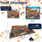 White Mountain 500 Piece Jigsaw Puzzle Retro Autumn, Patsy's Diner