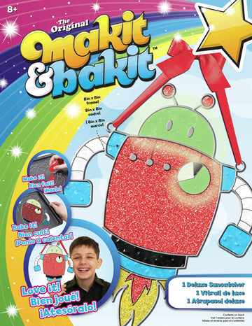 Colorbok Makit & Bakit Deluxe Kit Robot, Multicolor