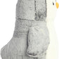 Aurora Pompom Penguin 16" Gray Playful Stuffed Animal