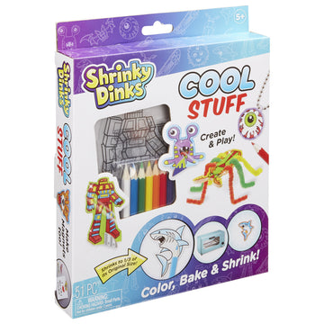 Shrinky Dinks Cool Stuff Activity Set Kids Art and Craft Activity