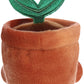 Aurora® Adorable Palm Pals™ Terra Potted Plant™ Stuffed Animal - Fun Collectible Plush for Kids and Adult Collectors - Perfect for Decorating Rooms