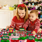 CUUSNNY 9 Pcs Ugly Sweater Party Decorations Honeycomb Centerpiece
