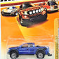 Mattel Matchbox 1:64 Scale Blue Ford F-150 SVT Raptor Truck, 2010 Desert Endurance, Kid, Children (Unisex)