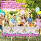 Lifestyle Extra-Large 2 Pack Unicorn Tablecloth - 108"x54" Disposable Table Cover for Birthday Party, Baby Shower & Girl Decoration - Birthday