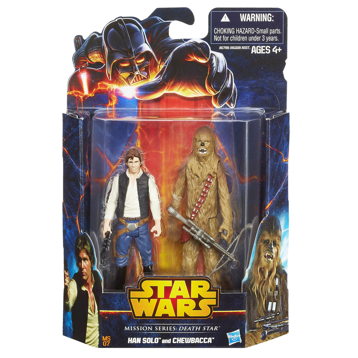 Star Wars Episode 4 Han Solo Chewbacca Action Figure