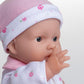 JC Toys La Baby Caucasian Baby Doll Set - 11 Inch Soft Baby Doll | Washable |Removable Pink Outfit w/ Hat & Blanket | For Children 12 Months +