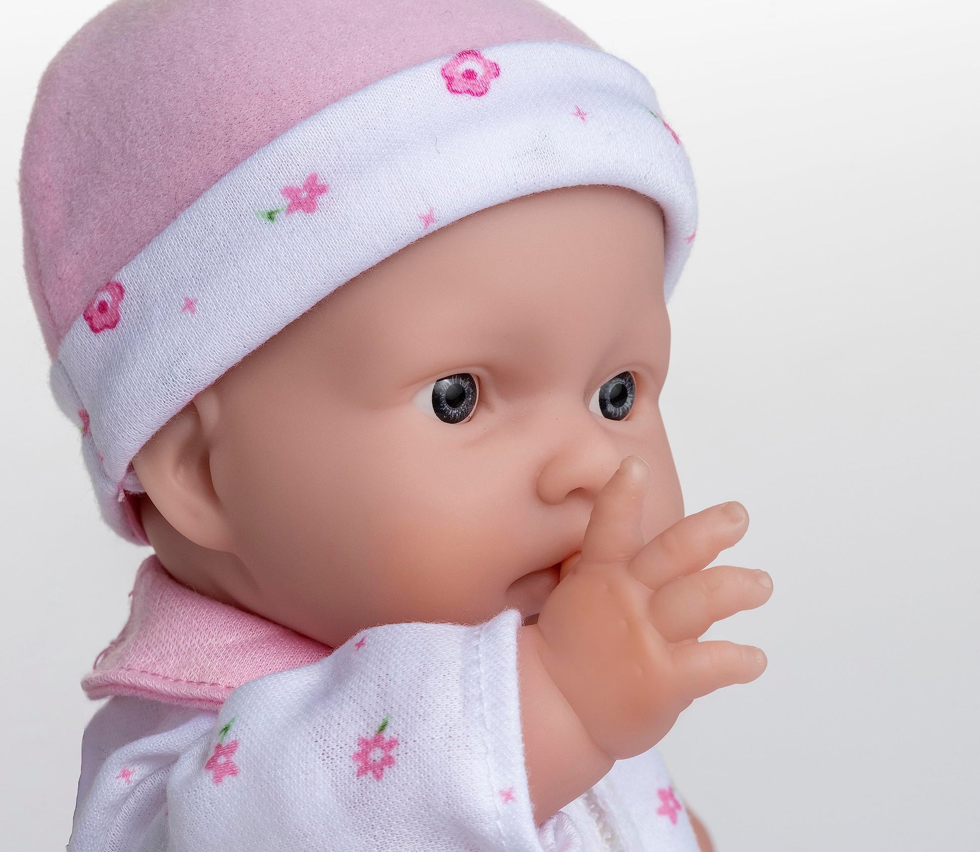 JC Toys La Baby Caucasian Baby Doll Set - 11 Inch Soft Baby Doll | Washable |Removable Pink Outfit w/ Hat & Blanket | For Children 12 Months +