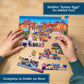 Boardwalk Route 66 210 Piece Personal Puzzle, Jigsaw Puzzles with Premium Box, Car Lover Gifts for Adults, 6"x8"