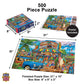 MasterPieces 550 Piece Jigsaw Puzzle For Adults and Family - The Surf Dog Grill - 18"x24"