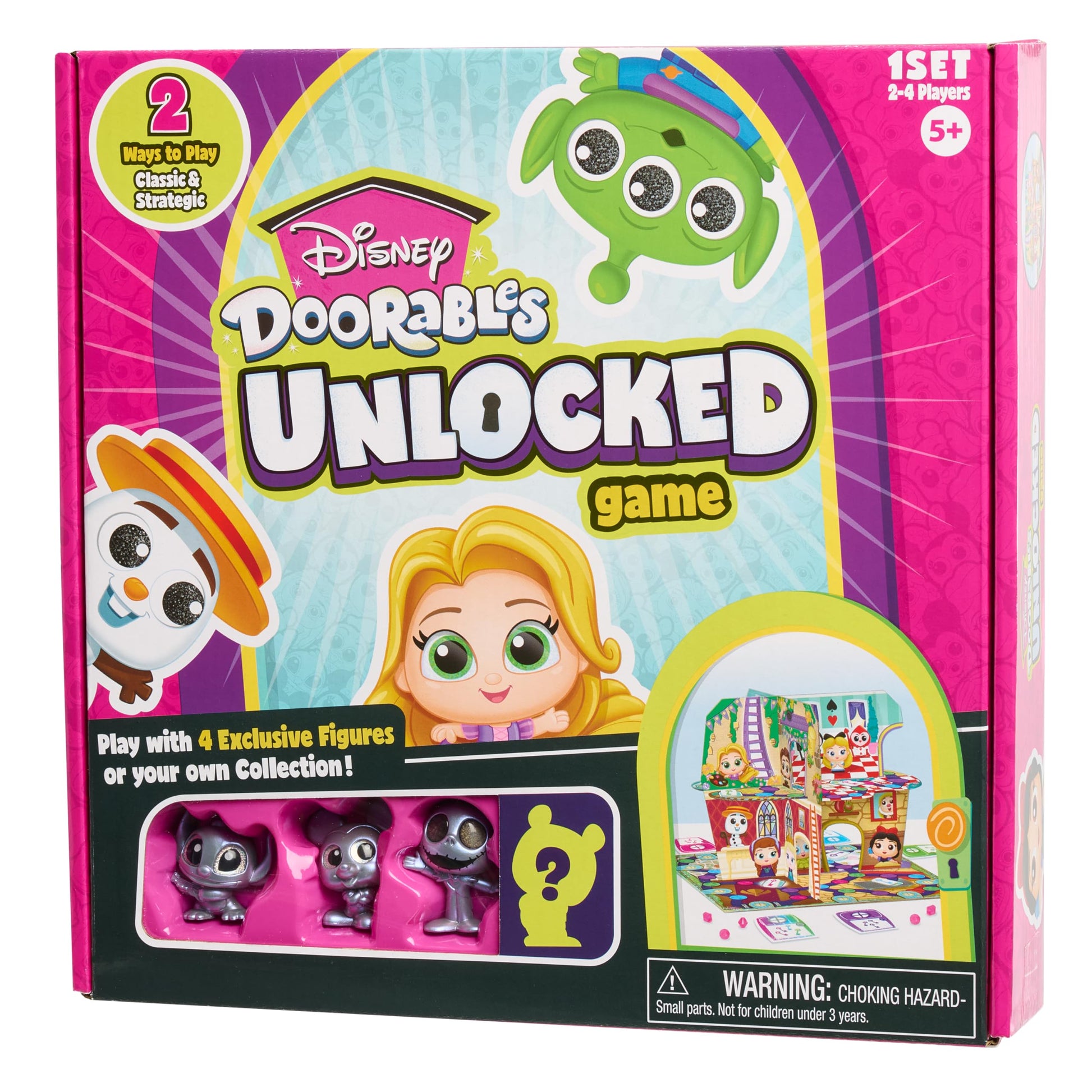 Just Play Disney Doorables Unlocked! Card Game, Kids Toys for Ages 6 Up