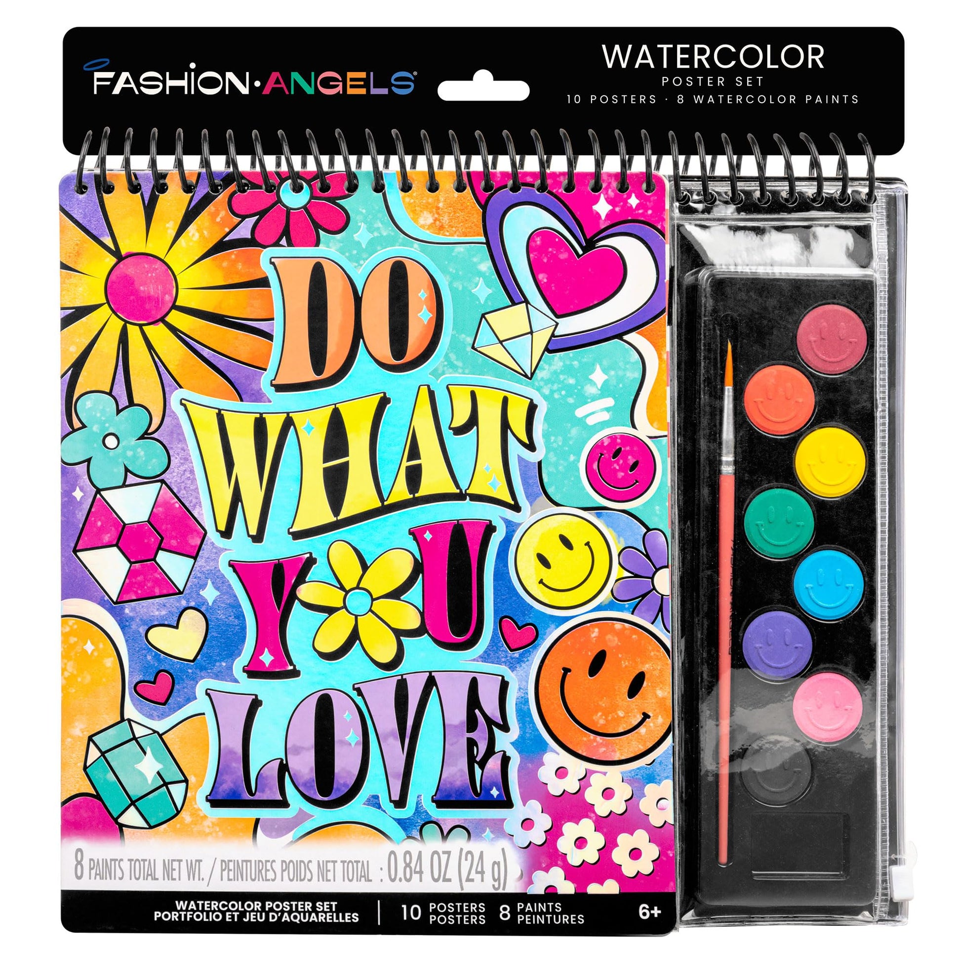 Fashion Angels Do What You Love Watercolor Poster Set