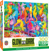 Masterpieces 300 Piece EZ Grip Glow in The Dark Jigsaw Puzzle - Singing Seahorses - 18"x24"
