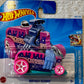 Hot Wheels Celebration Racers, HW Birthday Burner, Pink and Teal, 8/10