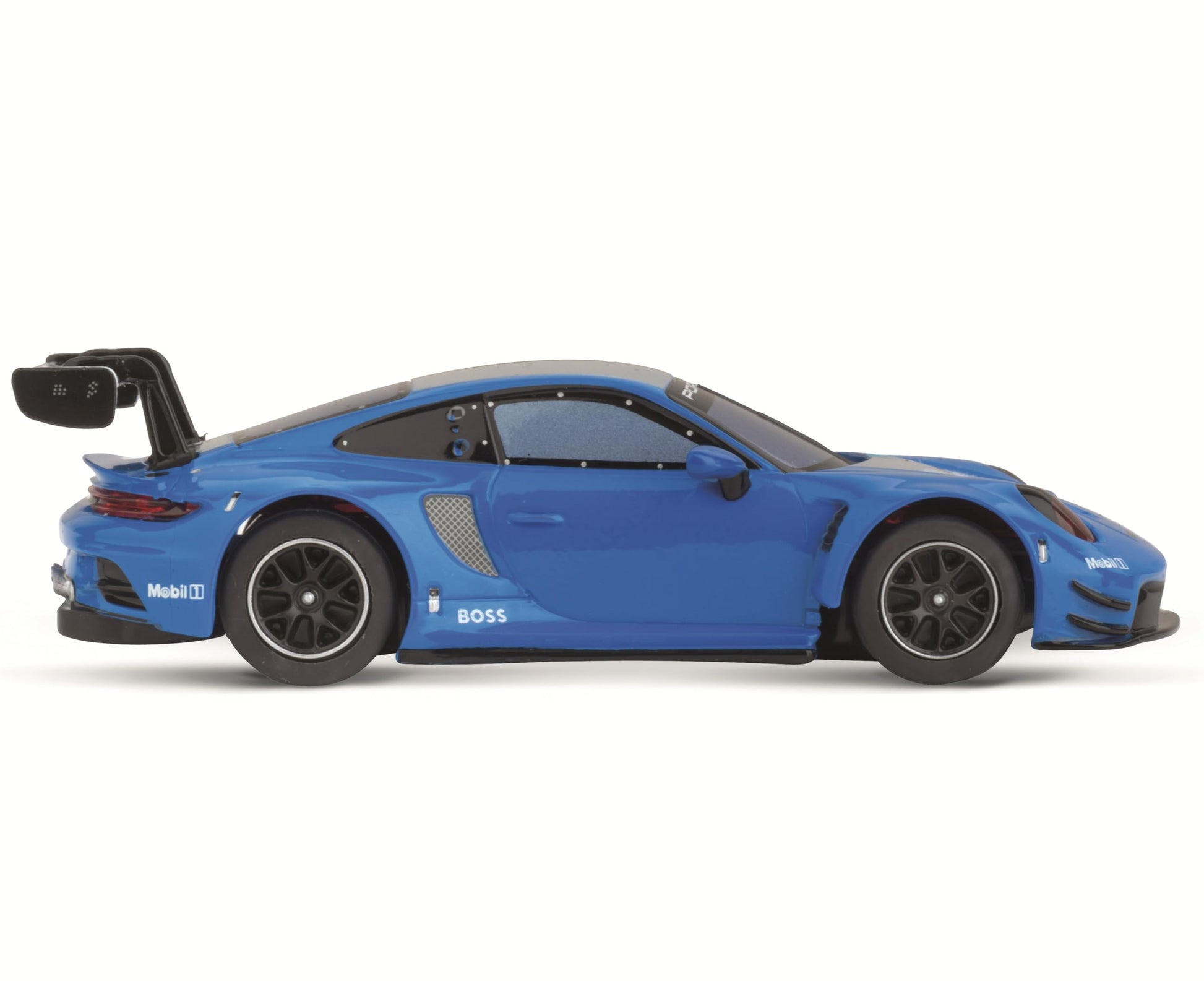 Carrera Hybrid Racing Car Porsche 911 GT3 R Blue Thunder 1:50 Scale Front and Rear Lights USB-C Rechargeable RC Additional Vehicle