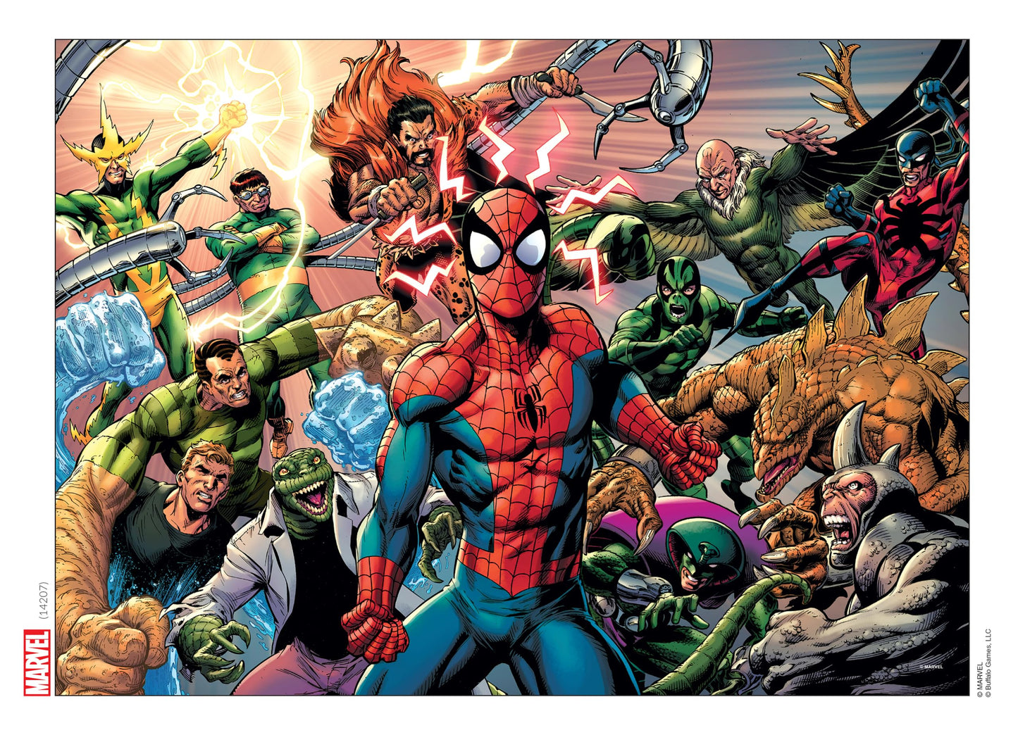 Buffalo Games - Marvel Comics Spider-Man Sinister War - 1000 Piece Puzzle