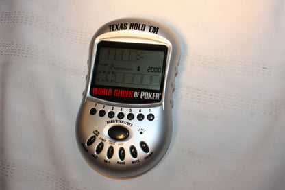 World Series of Poker Texas Holdem Handheld Video Game (399)