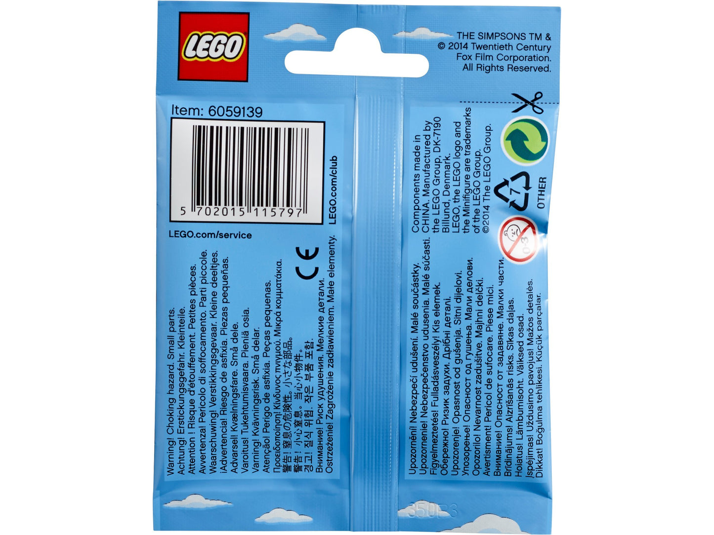 Lego Minifigures 71005: The Simpsons Series (1 Figure Per Pack)