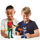 Oonies Moose Toys Space Jam: A New Legacy - Dynamic Duo - 12" Lebron James (Robin) & 9" Bugs Bunny (Batman), Multicolor, (14647)