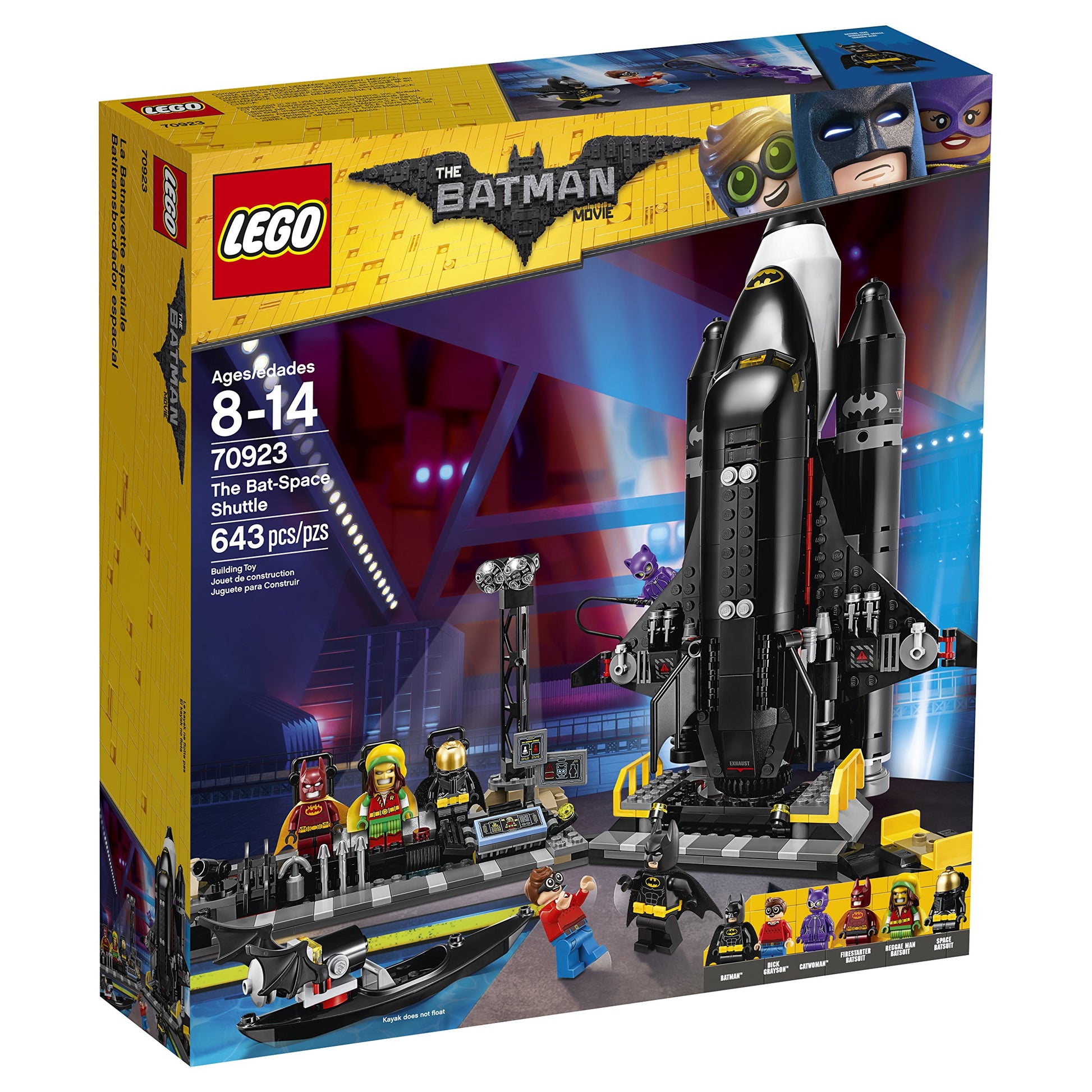 LEGO Batman Movie DC The Bat-Space Shuttle 70923 Building Kit (643 Piece)