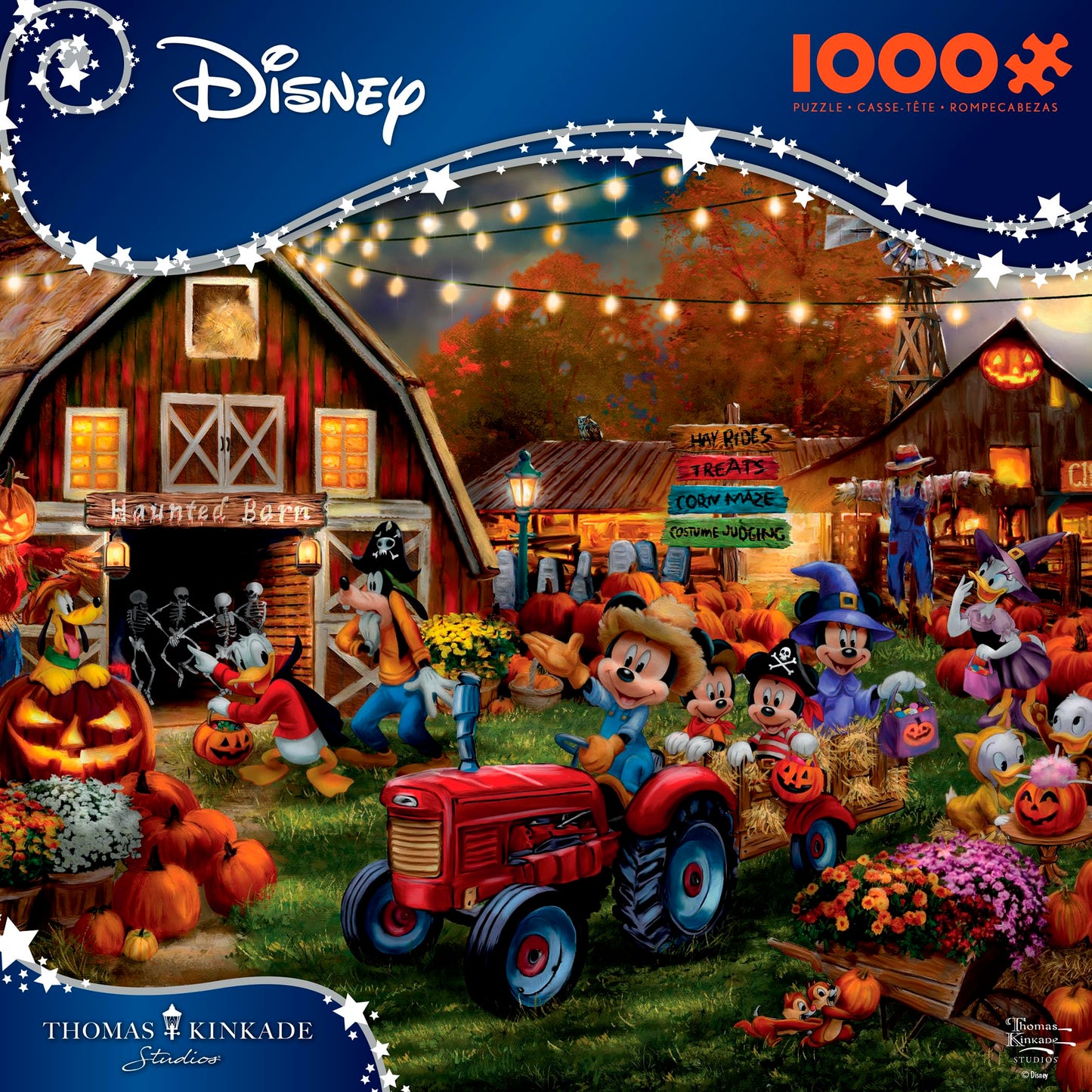 Ceaco - Thomas Kinkade Disney Dreams: Mickey - 1000 Piece Puzzle for Adults