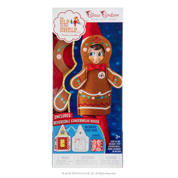 The Elf on the Shelf Claus Couture Jolly Gingerbread Set