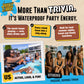 Lyrically Correct Waterproof DRIP ‘90s & 00s Hip-Hop & R&B Edition - Waterproof Music Trivia Card Game for Adults & Families - Pool, Beach & BBQ Party