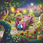 Ceaco - Thomas Kinkade Alice in Wonderland - 1000 Piece Puzzle for Adults