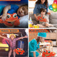 DolliBu Plush Buddies Red Crab Stuffed Animal Plush Toy - 10 Inches