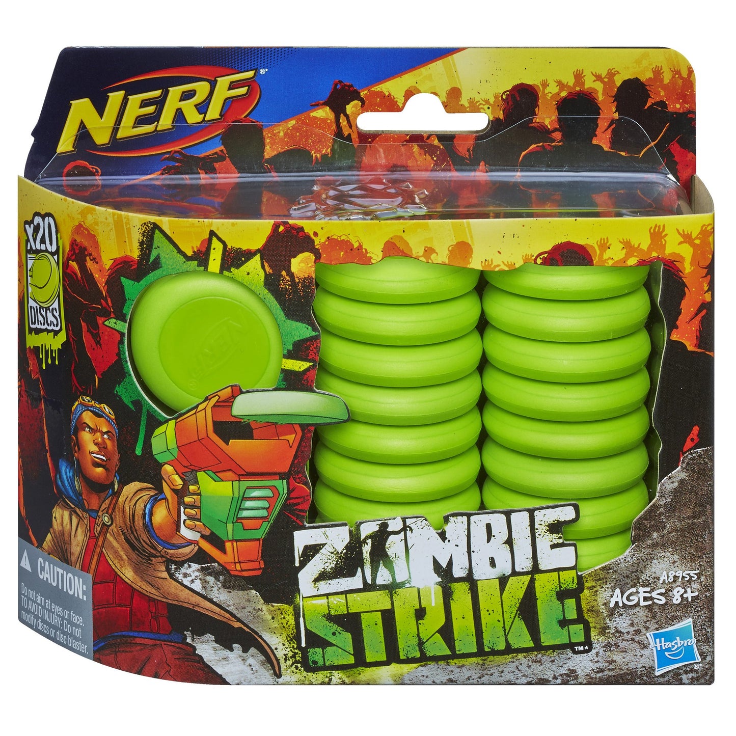 Nerf Zombie Discs (20-Pack)