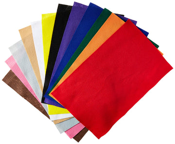 Kunin Felt Fun Pack 12"X18"-Assorted Colors K450Z9MP