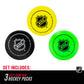 Franklin Sports NHL Mini Foam Hockey Pucks - 3 Pack - Assorted
