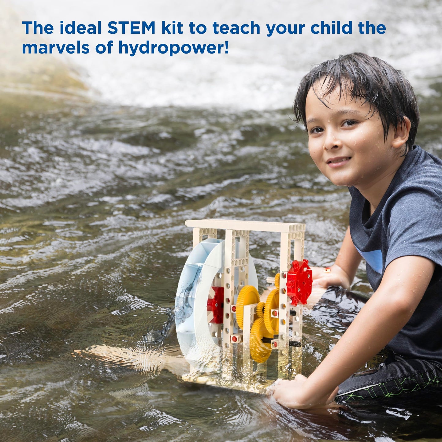 Thames & Kosmos Hydropower Science Kit | 12 Stem Experiments | Learn About Alternative & Renewable Energy, Environmental Science | Parents' Choice