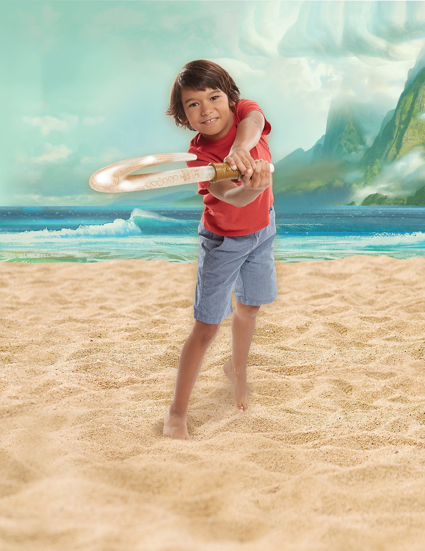 Disney Moana Maui's Magical Fish Hook, Motion Activated Lights and Sound! 20 Inches