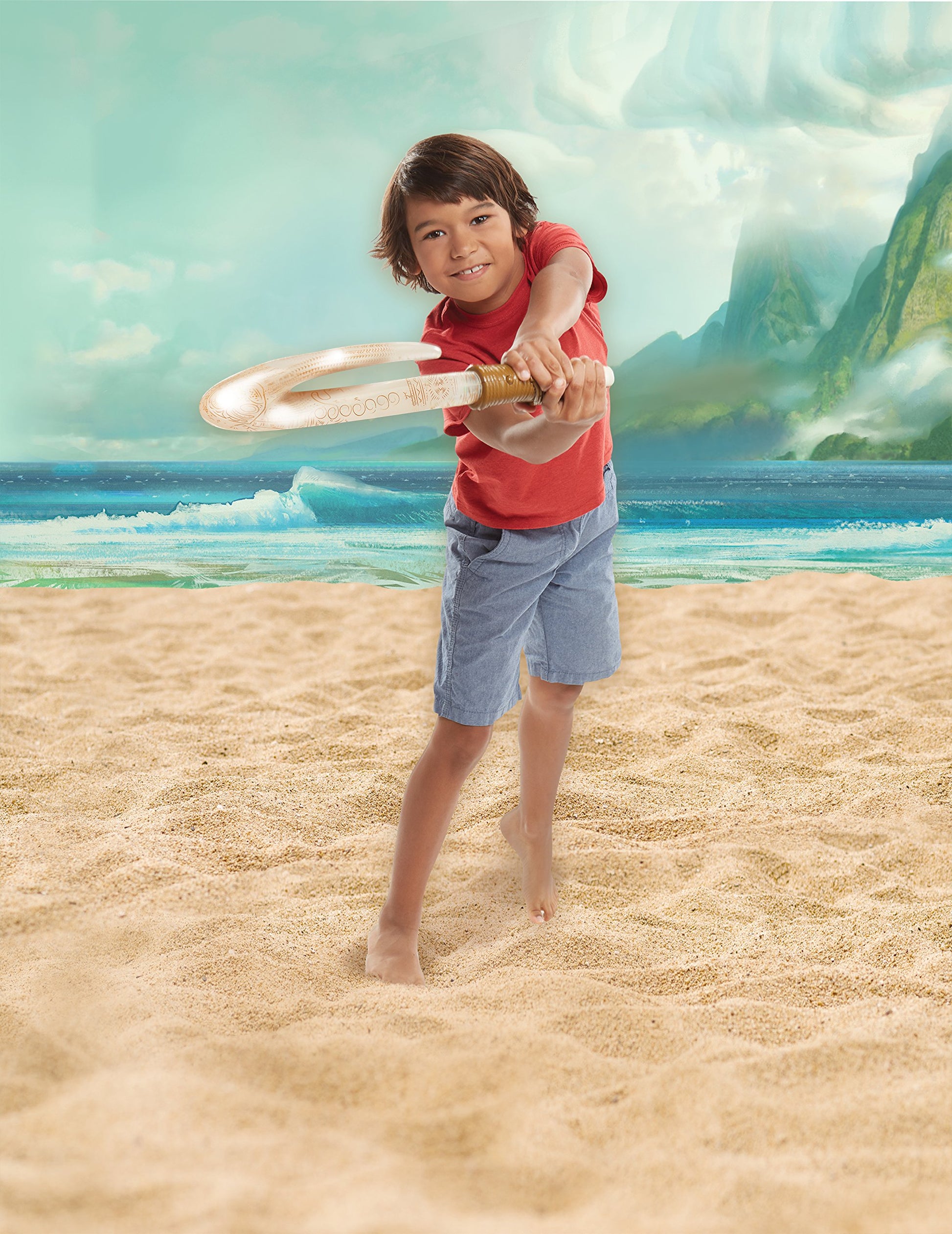 Disney Moana Maui's Magical Fish Hook, Motion Activated Lights and Sound! 20 Inches