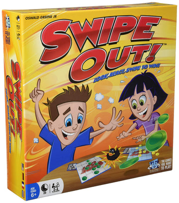 R&R Games Swipe Out Card Game for Kids and Adults Ages 6 and Up, 2-4 Players