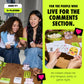 Here for The Comments by Relatable - an Adult Party Game Built on Internet Culture, Funny Party Games for Game Night and Fun Gifts - Includes 100