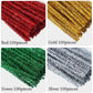 WILLBOND 400 Pieces Christmas Pipe Cleaners Craft Pipe Cleaners Glitter Chenille Stems Creative Arts Chenille Stems for DIY Craft Christmas
